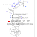 Partie excavatrice PC400-7 Housing Assy 6156-11-7100